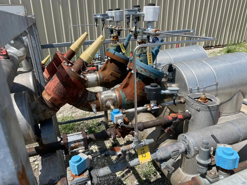 Ammonia Distribution Valve System Skid