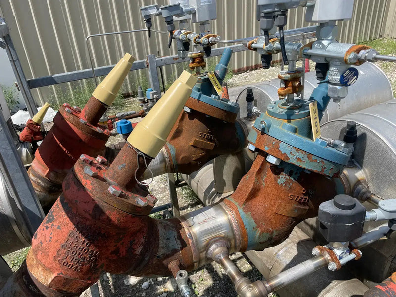 Ammonia Distribution Valve System Skid