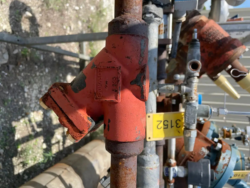 Ammonia Distribution Valve System Skid