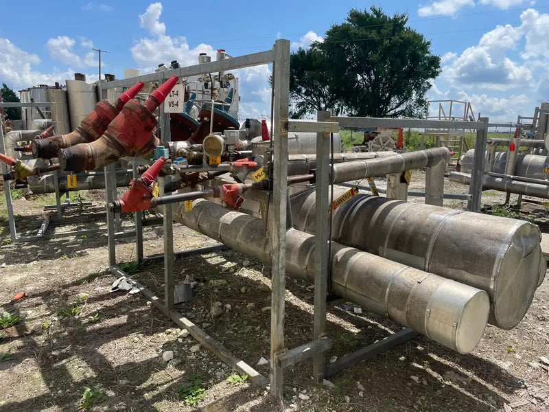 Ammonia Distribution Valve System Skid