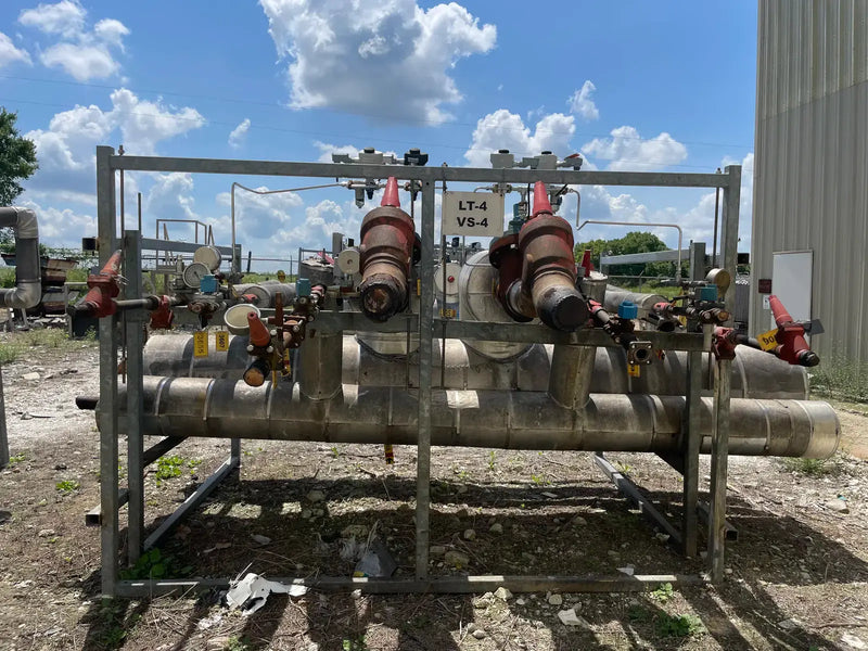 Ammonia Distribution Valve System Skid