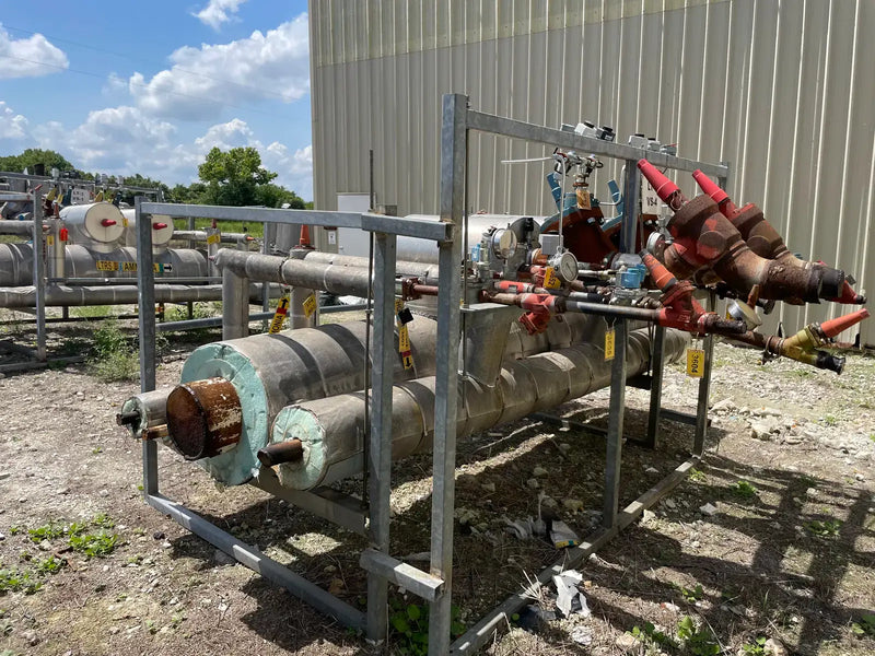 Ammonia Distribution Valve System Skid