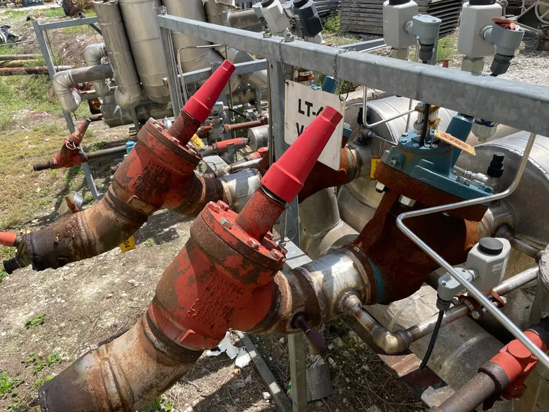 Ammonia Distribution Valve System Skid