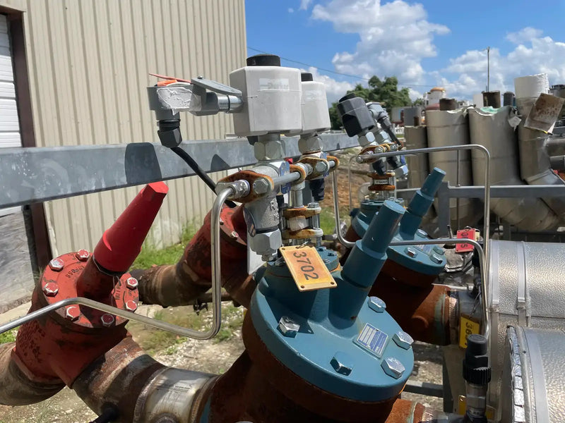 Ammonia Distribution Valve System Skid
