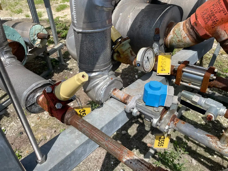 Ammonia Distribution Valve System Skid