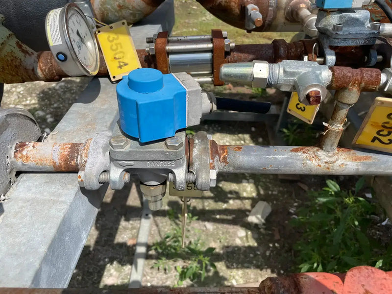 Ammonia Distribution Valve System Skid