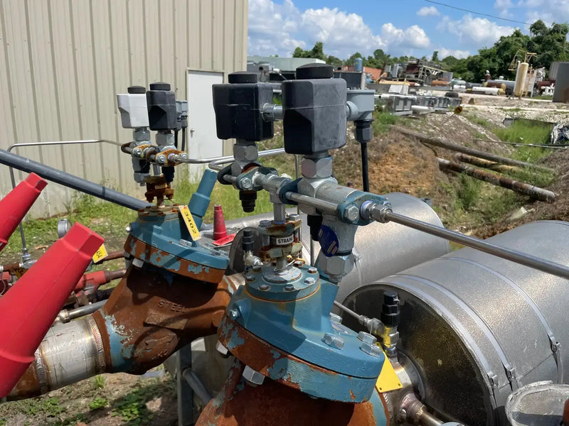 Ammonia Distribution Valve System Skid