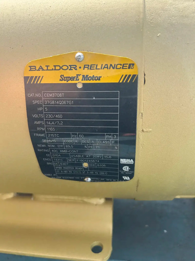 Bomba de engranajes rotativa Viking AK495 (5 HP, 115 GPM máx.)
