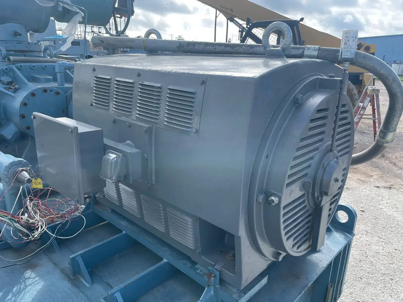 Teco-Westinghouse Induction Electric Motor (500 HP, 3570, 4160 V)