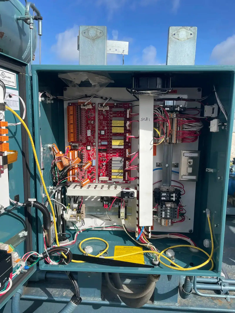 Panel de microcontrol del compresor de tornillo Frick Quantum HD Retrofit