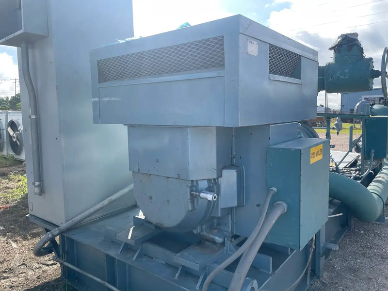 Paquete de compresor rotativo Frick RWB-II-496V (Frick TDSH355S, 687 HP, 4800/4160 V)