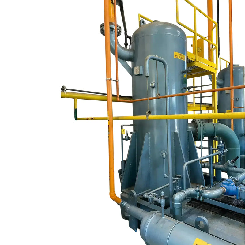 Frick Vertical Ammonia Oil Separator (40in X 90in. 635 Gallons)