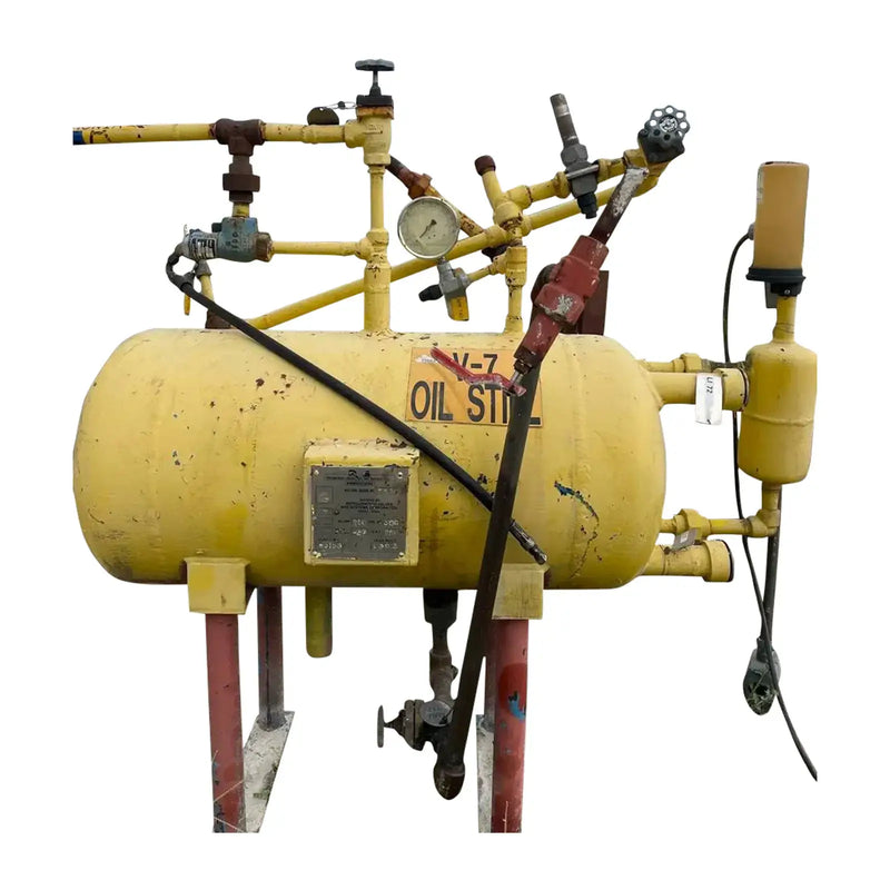 Separador de aceite horizontal RVS (14 pulgadas x 22 pulgadas, 20 galones)
