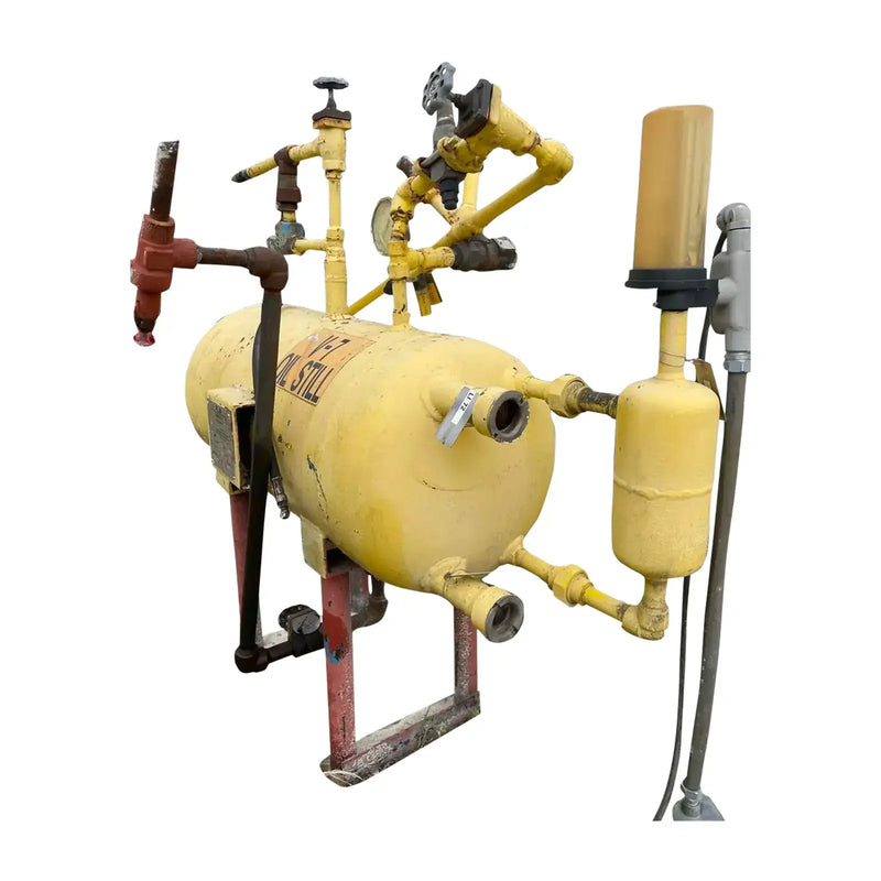 Separador de aceite horizontal RVS (14 pulgadas x 22 pulgadas, 20 galones)