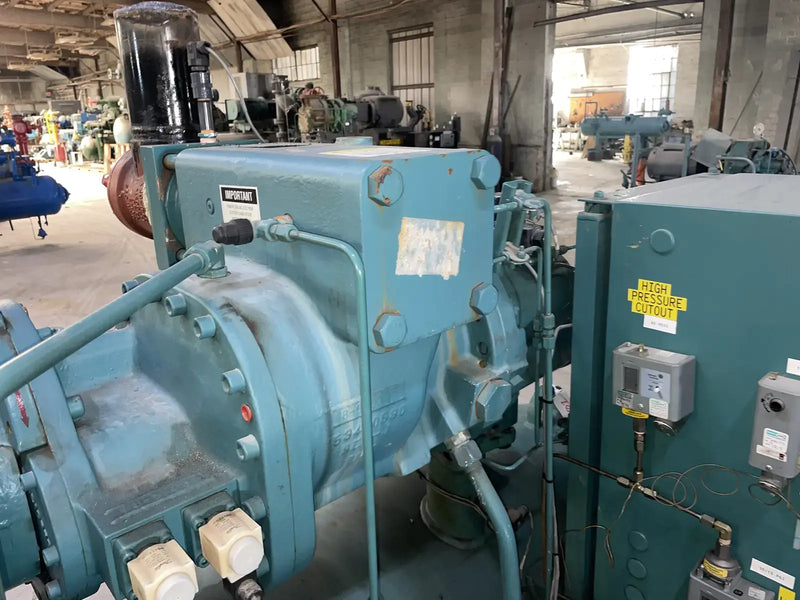 Frick RXF-101-B Rotary Screw Compressor Package (Frick XJF151N, 75 HP