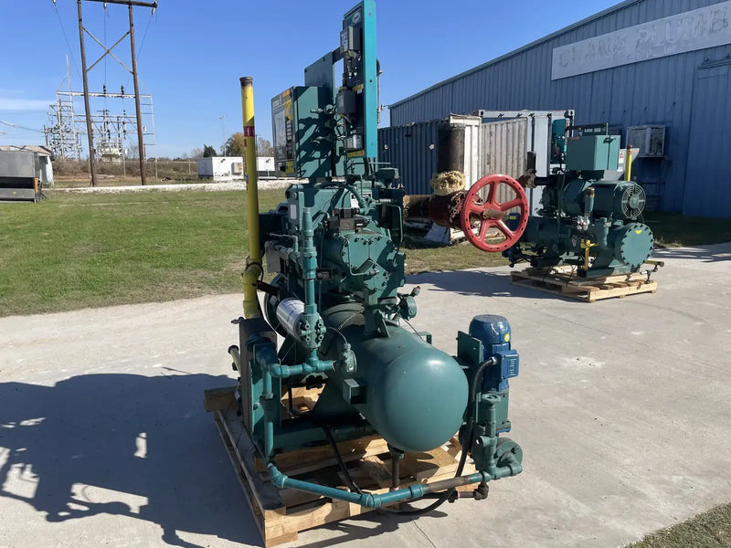 Frick RXF-50-H Rotary Screw Compressor Package (Frick XJF120S, 100 HP