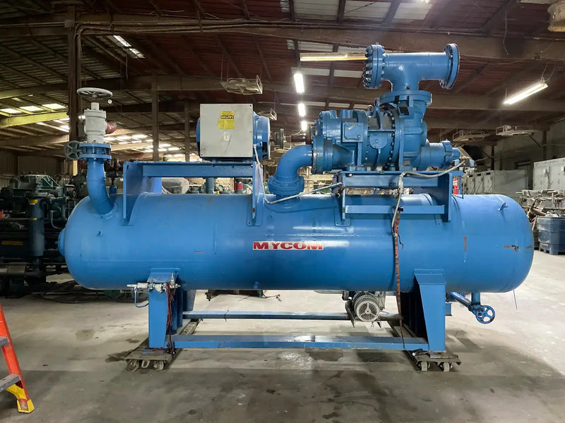 Mycom 320VSDB Screw Compressor Package (320VSDB, 250 HP, 460V,MISSING CONTROL PANEL)