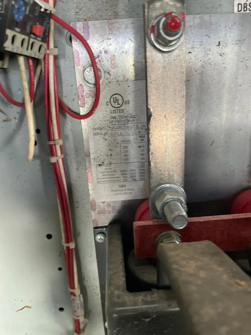 Ram Industries Screw Compressor Motor Starter ( 250 HP, 460 Volts, 60 Hz )