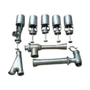 Válvulas y tubos accionados por aire