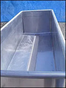 Tanque COP de acero inoxidable Sani-Matic: 450 galones