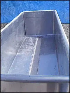 Tanque COP de acero inoxidable Sani-Matic: 450 galones