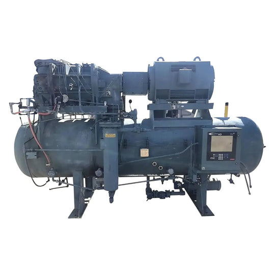 Frick RDB-546 Rotary Screw Compressor Package (Frick TDSL283XL, 400 HP 4160 V, Frick Micro Control Panel)