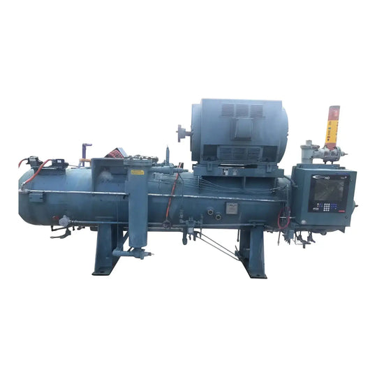 Frick RWB-II-222 Rotary Screw Compressor Package (MISSING SCREW, 500 HP 4160 V, MISSING CONTROL PANEL)