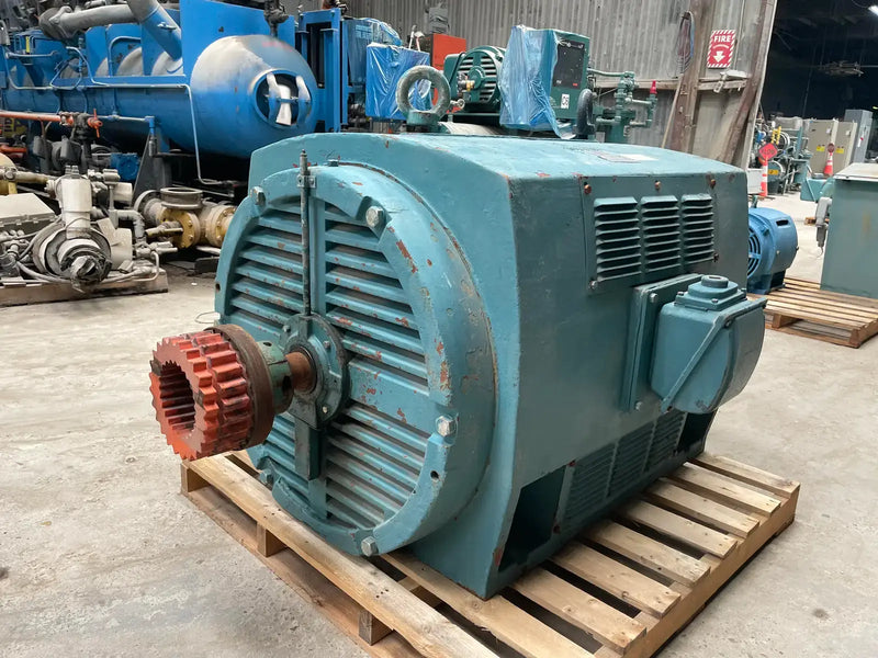 Teco 3-Phase Induction Electric Motor (500 HP, 3560 RPM, 2300/4160 V)