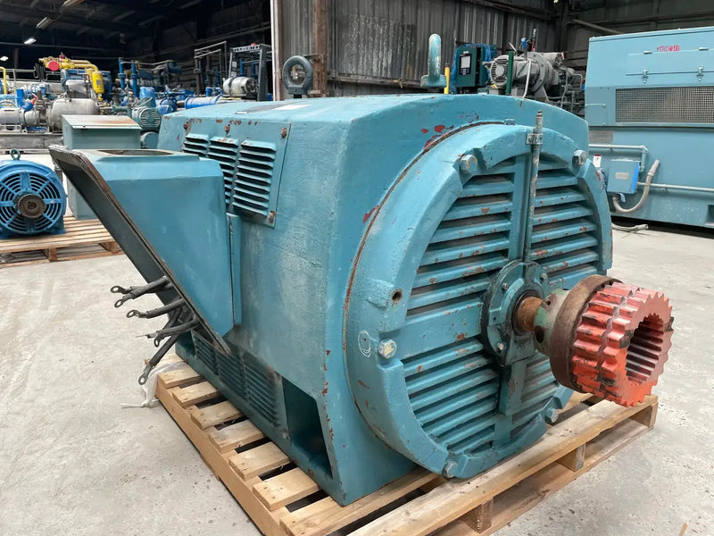 Teco 3-Phase Induction Electric Motor (500 HP, 3560 RPM, 2300/4160 V)