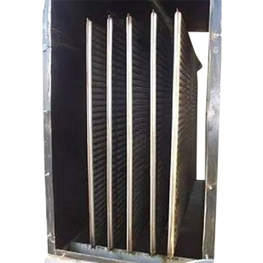 Enfriador de agua con placa de acero inoxidable Chester-Jensen Co con tambor de sobretensión de 140 galones