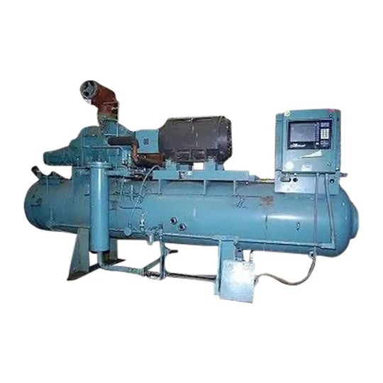 Unidad compresora de amoníaco de tornillo rotativo Frick RWB II 177