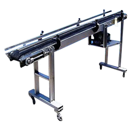 Elevated Stainless Steel Belt Conveyor