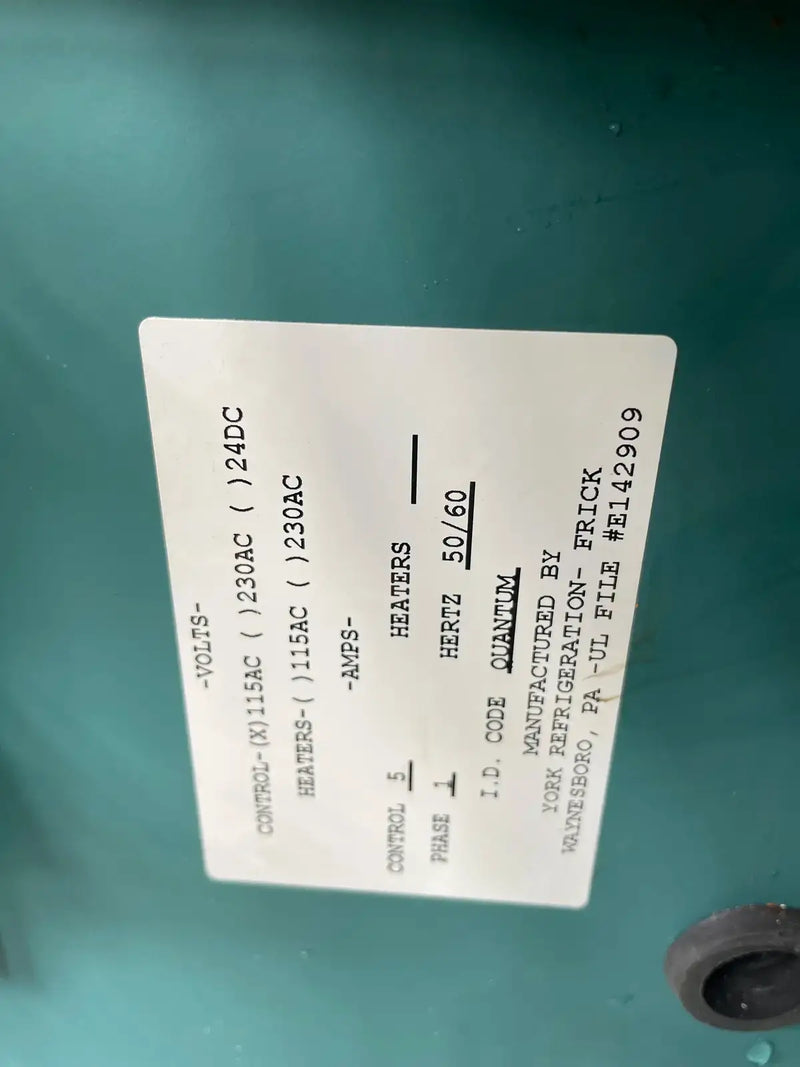 Frick Quantum Screw Compressor Micro Control Panel