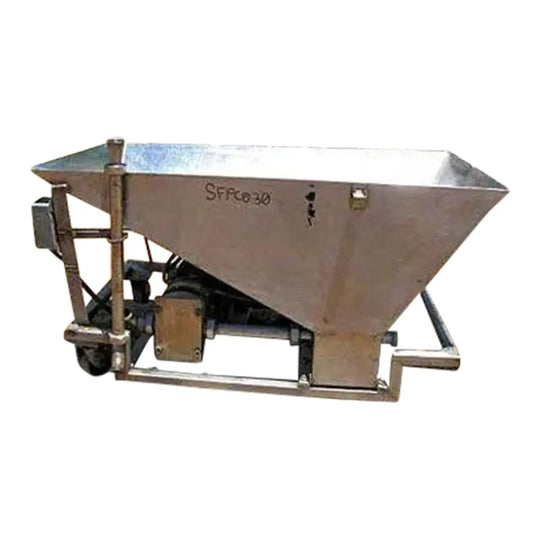 Stainless Steel Hopper / Feeder - 75 gallons