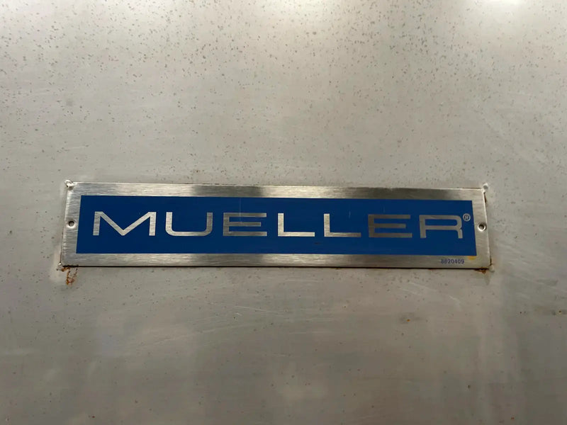 Enfriador de placas Mueller 165 FFC (6 placas de acero inoxidable 3X5)