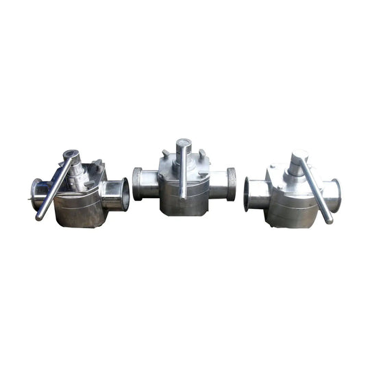 Koltek 2-Way Stainless Steel Hand Valves - 3 in.