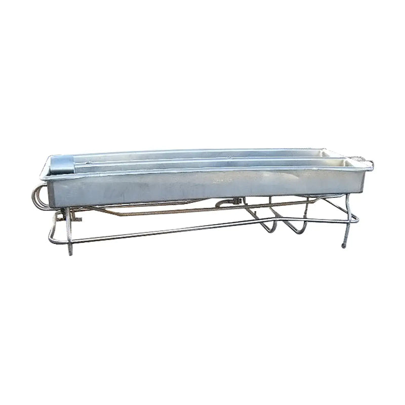 Stainless Steel Dual Compartment Cop Wash Tank