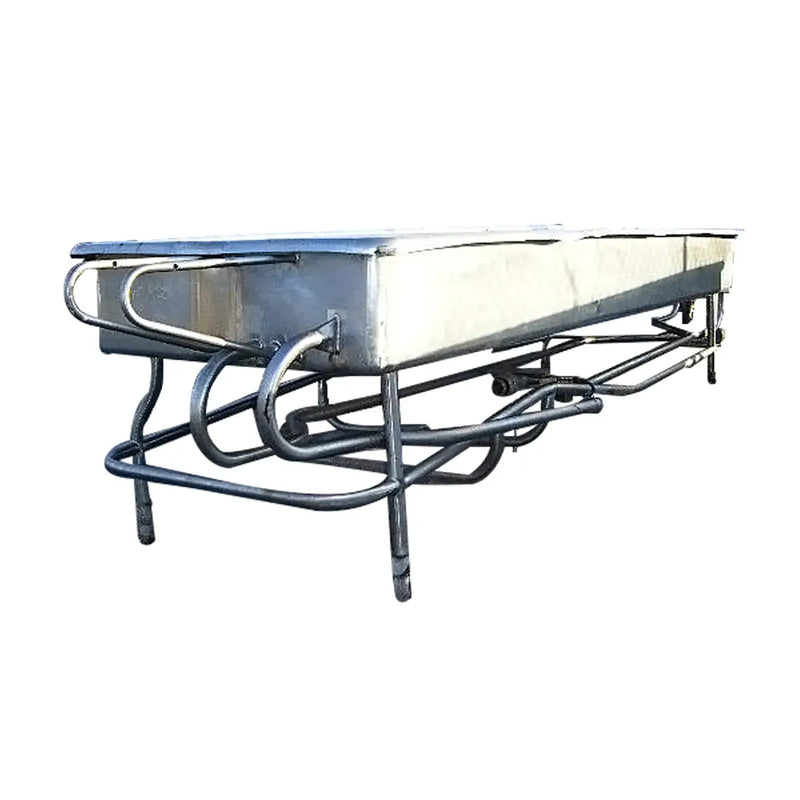 Stainless Steel Dual Compartment Cop Wash Tank