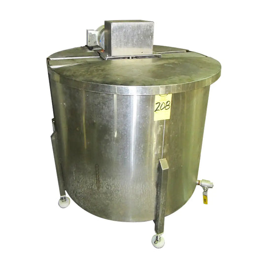 Stainless Steel Mixing Tank - 125 Gallons