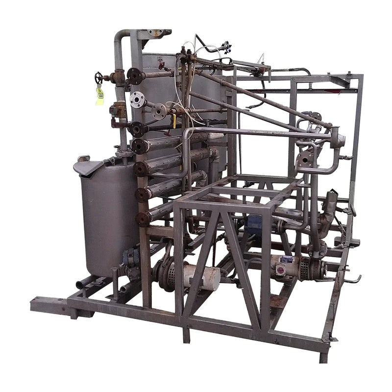 Essence Recovery Skid With Storage Tanks and Pumps