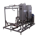 Skid de recuperación de esencias con tanques de almacenamiento y bombas