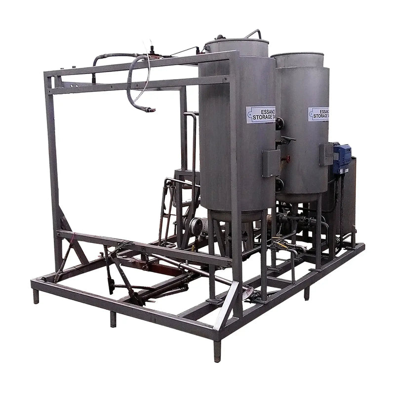 Essence Recovery Skid With Storage Tanks and Pumps