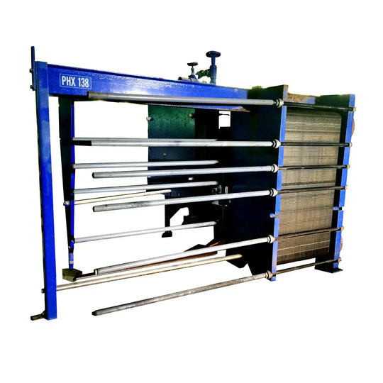 Enfriador de amoníaco con marco y placa Ecoflex de GEA