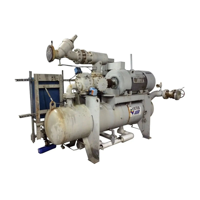 Vilter VSG501VVRGHNECRC Rotary Screw Compressor Package (Vilter VSG501, Missing Motor, Micro Control Panel)
