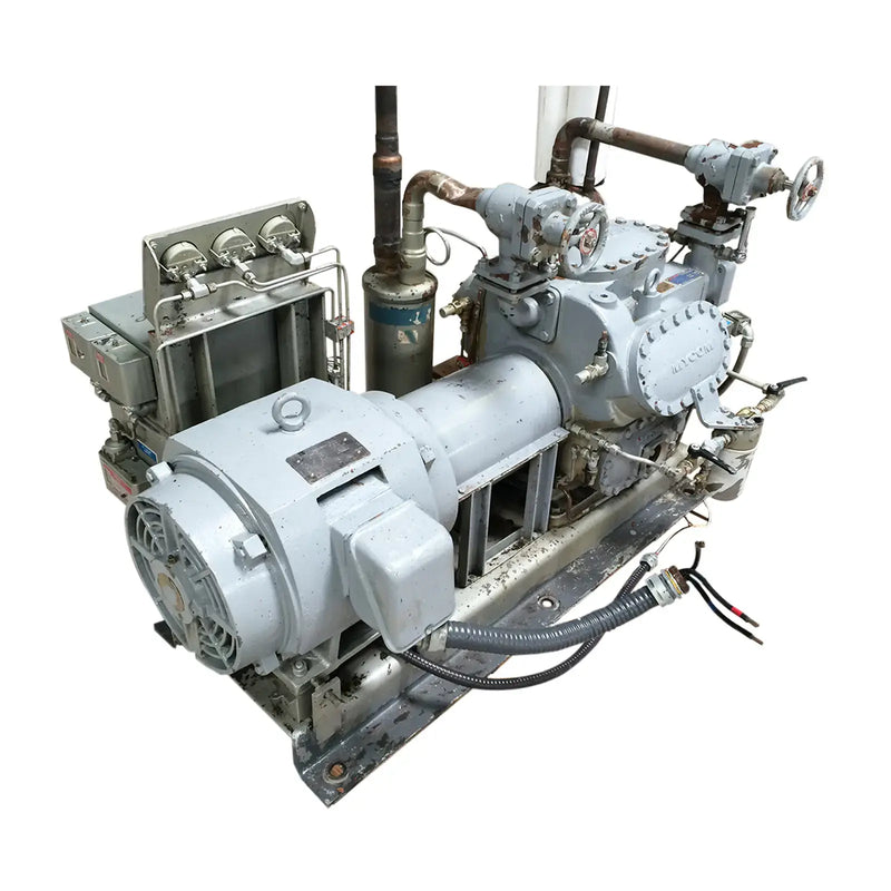 Mycom F6C2 6-Cylinder Reciprocating Compressor Package (25 HP 208-230/460 V)