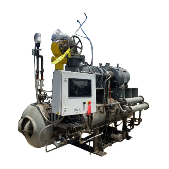 Paquete de compresor de tornillo rotativo FES 575B-LE (Mycom 250VLD, 200 HP, 460 V)