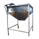 Stainless Steel Hopper Tank- 130 Gallon