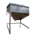 Stainless Steel Hopper Tank- 130 Gallon