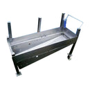 Stainless Steel Rolling Bin- 50 Gallon