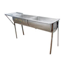 Half Round Sink Stainless Steel